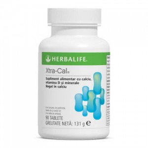 Calciu, Vitamina D3 si minerale - Xtra-Cal Herbalife